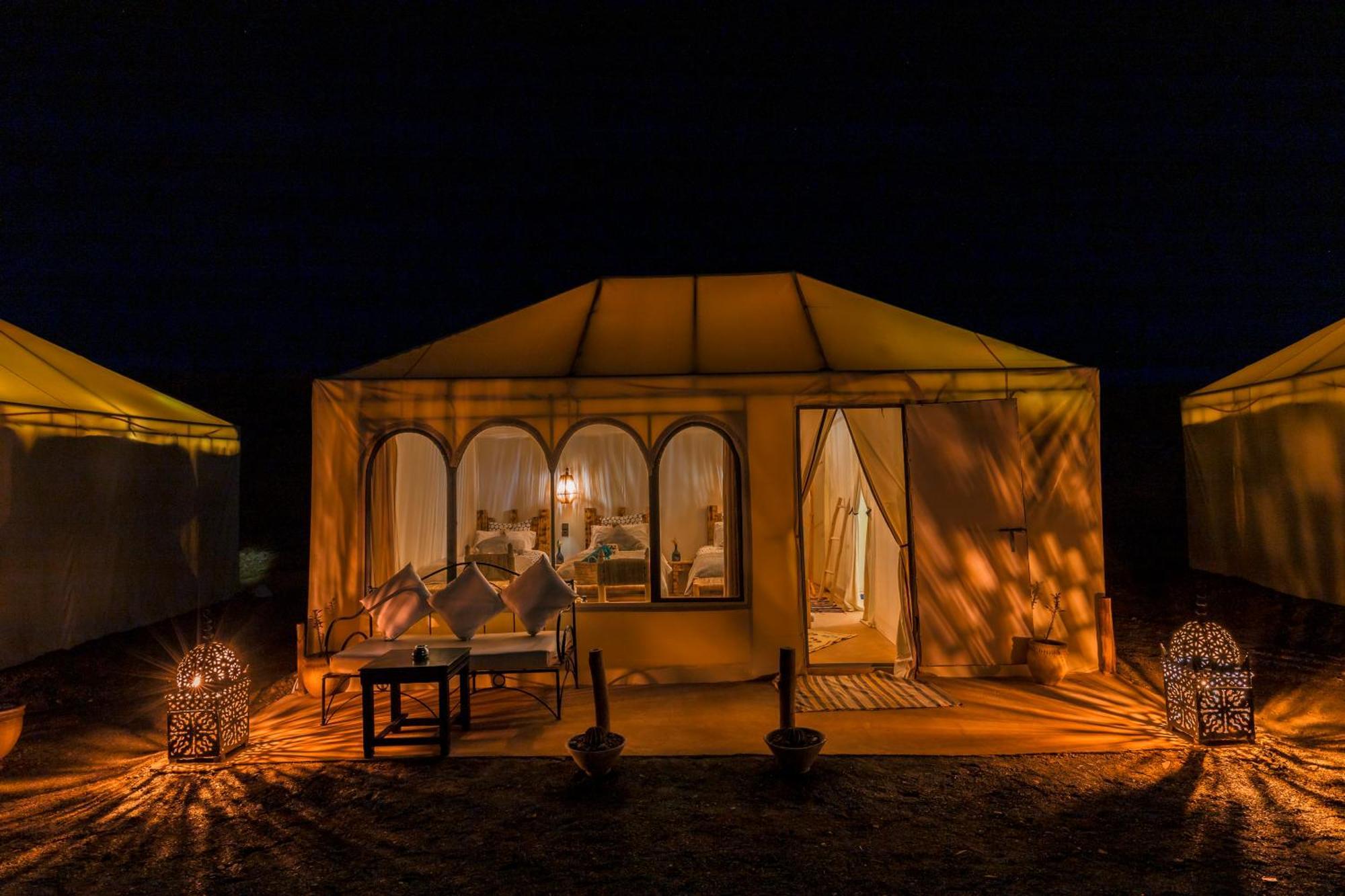 Soleil Camp & Camel Trekking 호텔 메르주가 외부 사진